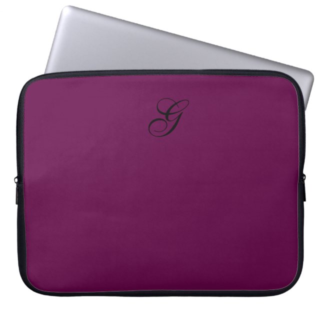 CHIC-laptophoezen_SOLID 97 Laptop Sleeve (Voorkant)