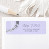 Chic Lavender met Silver Ring Etiket (Insitu)