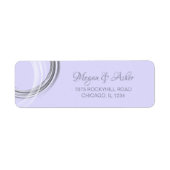 Chic Lavender met Silver Ring Etiket (Voorkant)
