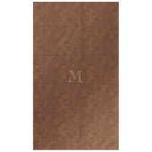 Chic Leather Copper Look Tafelkleed (Voorkant)