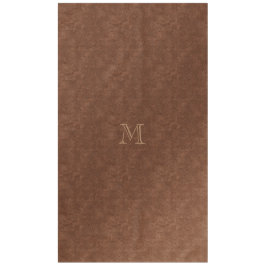 Chic Leather Copper Look Tafelkleed