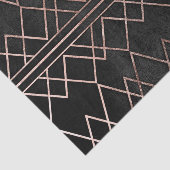 Chic & legant Faux Roos Gold geometrische driehoek Tissuepapier (Detail)