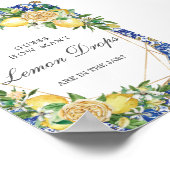 Chic Lemon Bloem Guess Lemon Drops in Pot Spel  Poster (Hoek)