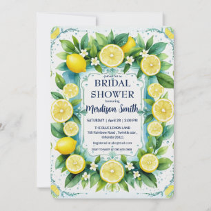 Chic Lemon Mediterranean Summer Vrijgezellenfeest Save The Date