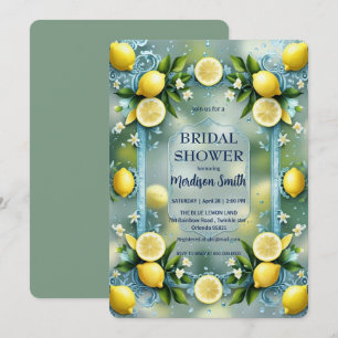 Chic Lemon Mediterranean Summer Vrijgezellenfeest Save The Date