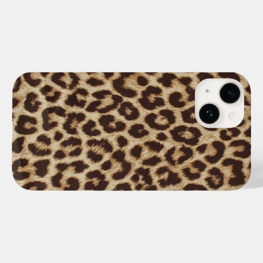 Chic Leopard iPhone ID-Hoesje Case-Mate iPhone Case (Achterkant (horizontaal))