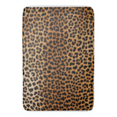 Chic Leopard Print Bath Mat Glamoratti  (Voorkant Verticaal)