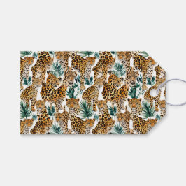 Chic Leopard Print Gift Labels – Stijlvol en trend Cadeaulabel
