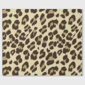 Chic Leopard print inpakpapier (Vlak)