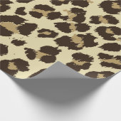 Chic Leopard print inpakpapier (Hoek)