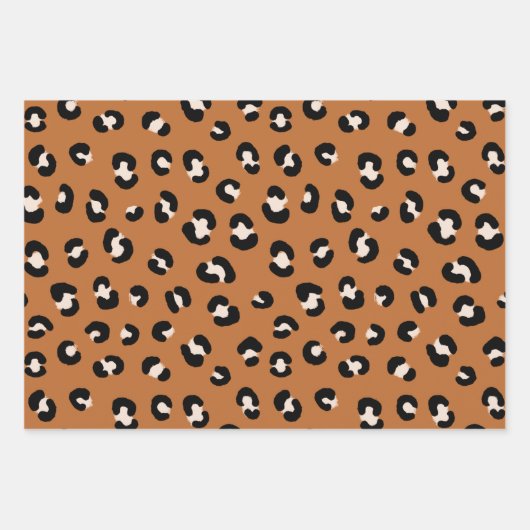 Chic Leopard print inpakpapier (Voorkant 2)