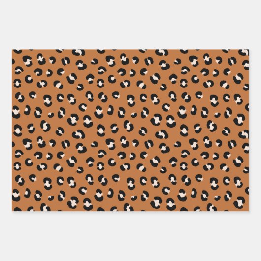 Chic Leopard print inpakpapier (Voorkant)