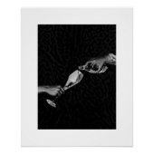 Chic Leopard Print Poster (Voorkant)