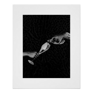 Chic Leopard Print Poster