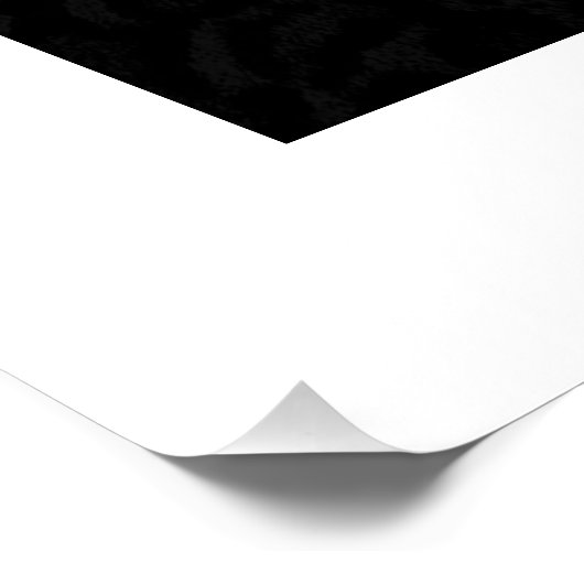 Chic Leopard Print Poster (Hoek)