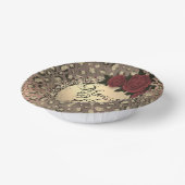 Chic Leopard Roos Fabulous 40th Birthday Papieren Kommen (Gebogen)