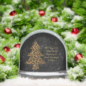  Chic Leopard Tree Sneeuwbol (Kerstmis)