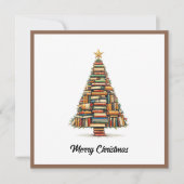  Chic Leuk Kleurrijke Kerstboom Feestdagenkaart (Voorkant)