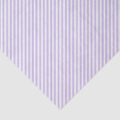 Chic Light Lavender Violet White Stripes Pattern Tissuepapier (Detail)
