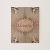 Chic Light Tan Peach Modern Serenity Legpuzzel (Verticaal)