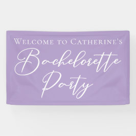 Chic Lilac Purple Bachelorette Party Custom Spandoek