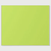 Chic lime green white mink polka punts patroon sch cadeaupapier (Vlak)
