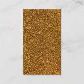 Chic Lingerie Boutique Gold Logo Loyalty Kaart (Achterkant)