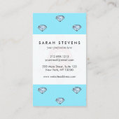 Chic Lips Diamond Girly Visitekaartje (Achterkant)