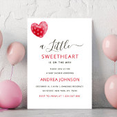 Chic Little SweeBaby Valentijnsdag Baby shower Save The Date