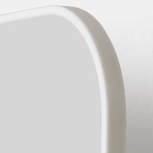 chic lotus baby blue personalized script pickleball paddle (Links Detail)