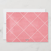 Chic Love 4 Foto Collage Valentijnsdag Feestdagenkaart (Achterkant)