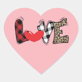 Chic Love Hart Sticker