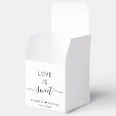 Chic Love Is Sweet Trouw Bedankdoosjes (Geopend)