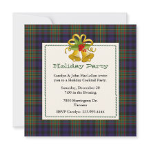 Chic MacLellan Tartan Aangepaste feestdag