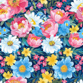 Chic magenta roze waterverf bloemen cadeau dochter fleece deken