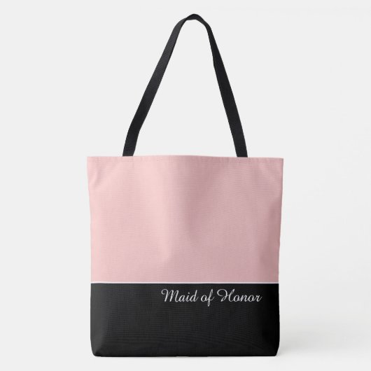 Chic Maid of Honor Canvas tas (Voorkant)
