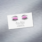 Chic make-up artist magnetisch visitekaartje (Voorbeeld)