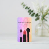 Chic Makeup Beauty Visitekaartje (Staand voorkant)