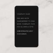 Chic Makeup Beauty Visitekaartje (Achterkant)