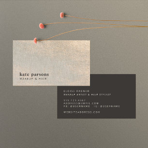 Chic Makeup en Hair Stylist Beauty Visitekaartje