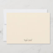 Chic Mama Baby shower nodigt uit | Afrikaans-Ameri Kaart (Achterkant)