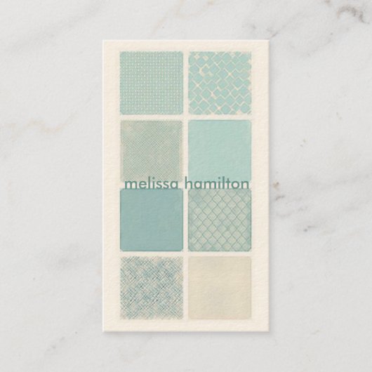 Chic mama Calling Card Contactkaartje (Voorkant)