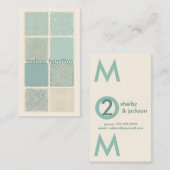 Chic mama Calling Card Contactkaartje (Voorkant / Achterkant)