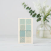 Chic mama Calling Card Contactkaartje (Staand voorkant)