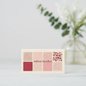 Chic mama Calling Card Contactkaartje (Staand voorkant)