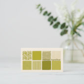 Chic mama Calling Card Contactkaartje (Staand voorkant)