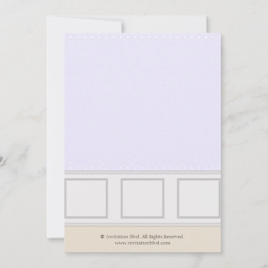 Chic mama en Buggy met cadeautjes Kaart (Achterkant)