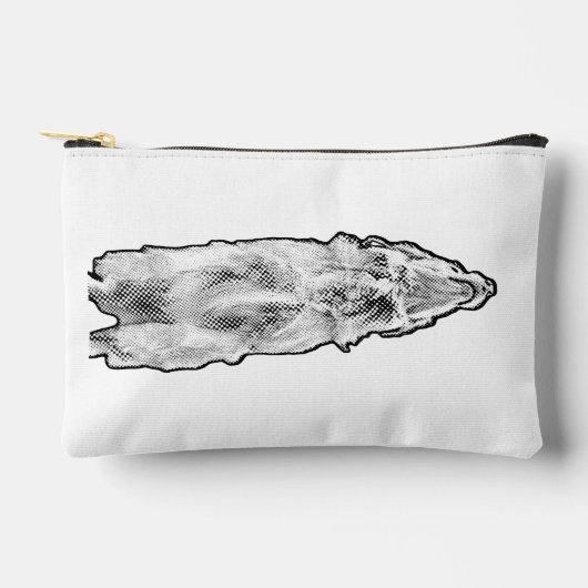 Chic manga golden pouch etui (Voorkant)