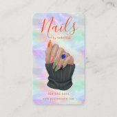 Chic Manicurist Artist Nail Studio Stylish Opal Visitekaartje (Voorkant)