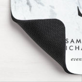 Chic Marble Monogram Muismat (Hoek)